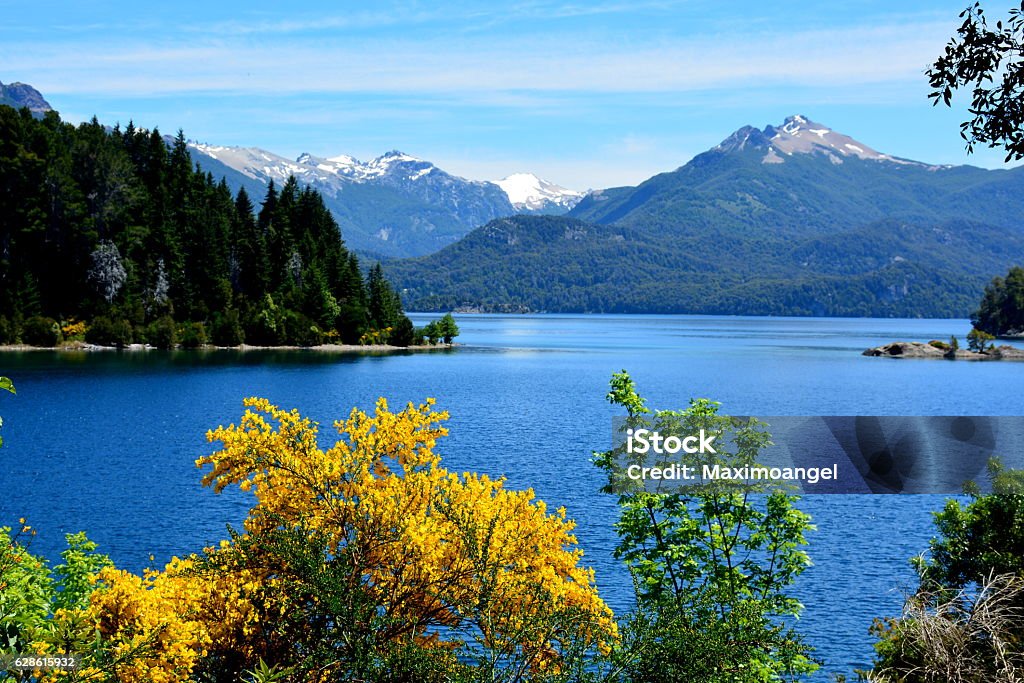 View of Lake Nahuel Huapi from Victoria Island, Bariloche, Argentina