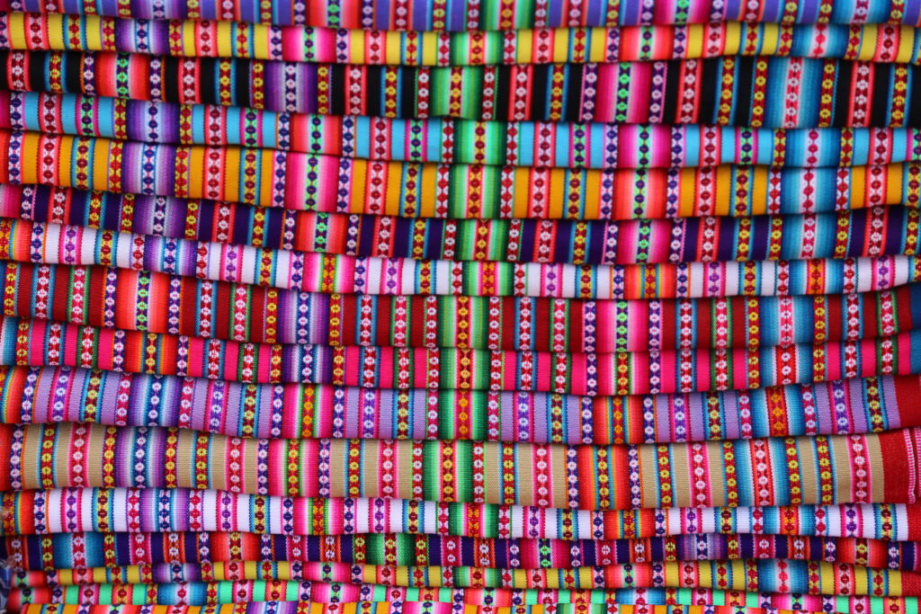 Colorfull material